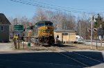 CSXT 470 Leads M426 at Monmouth